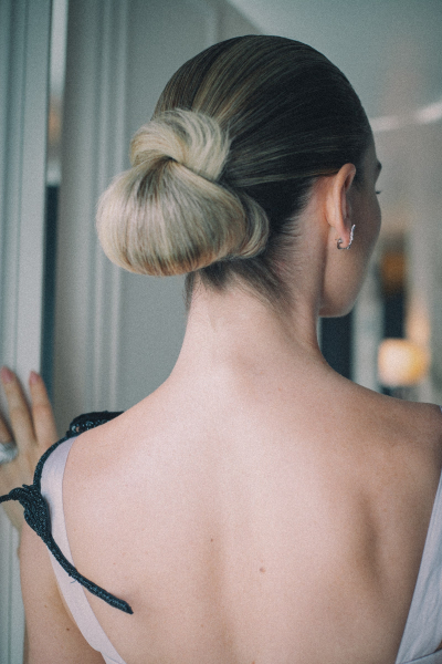 Lily James Masters English Rose Beauty At The Met Gala